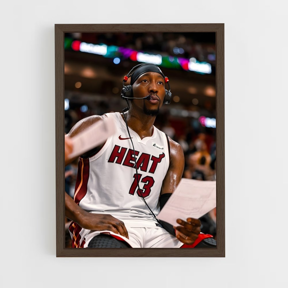 Poster Microphone et Rêves – affiche Basketball (vue 5)
